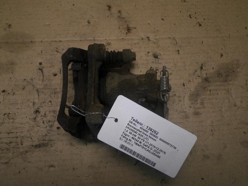 Bremssattel links hinten HYUNDAI iX20 (JC) 404500 593882 600000072730 Bild Bremssattel links hinten HYUNDAI iX20 (JC) 404500 593882 600000072730