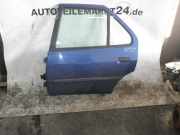 Tür links hinten PEUGEOT 306 BLAU-METALLIC