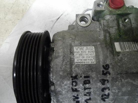 Klimakompressor VW Fox Schrägheck (5Z) 6Q0820808D Bild Klimakompressor VW Fox Schrägheck (5Z) 6Q0820808D