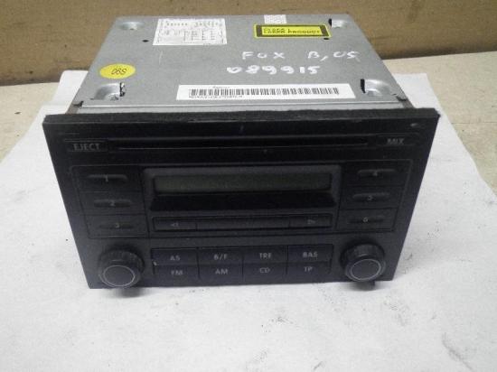 CD-Radio VW Fox Schrägheck (5Z) 5Z0035152 Bild CD-Radio VW Fox Schrägheck (5Z) 5Z0035152