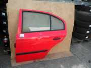Tür links hinten SKODA Octavia I (1U) ROT