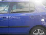 Tür links hinten SKODA Fabia II (542) 5J6833055