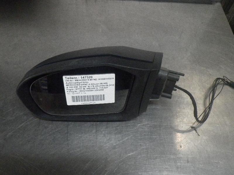 Außenspiegel links MERCEDES-BENZ A-Klasse (W169) A1698100376 Bild Außenspiegel links MERCEDES-BENZ A-Klasse (W169) A1698100376