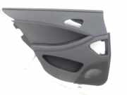 Mercedes C219 CLS 350 04-08 Türverkleidung Türpappe Leder Links Hinten