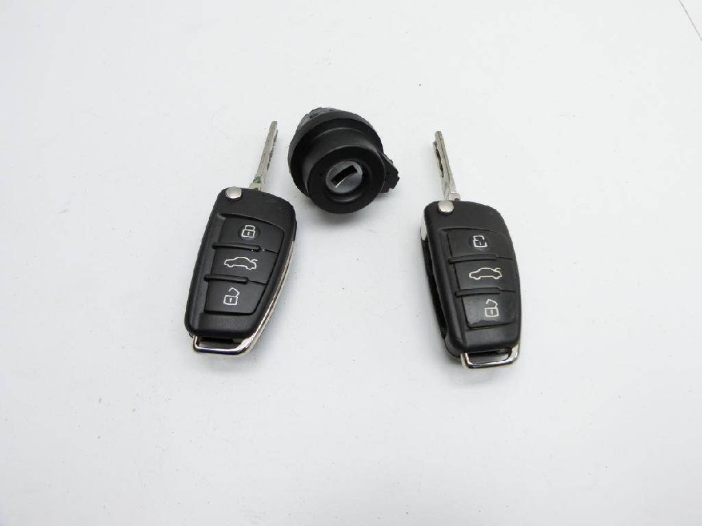 Audi Q3 8U 11-14 Schliesszylinder für Zündschloss 2x Schlüssel