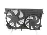 VW EOS 1F 06-09 FSI 2,0 110KW Lüfter Lüftermotor Lüfterzarge