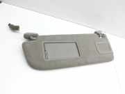 Audi A8 4E D3 05-07 Sonnenblende Links für Fahrer Platin Alcantara