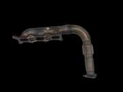 Audi A5 8T 11-16 TDI 3,0 180KW Abgaskrümmer Hosenrohr mit Flexrohr Auspuff Rechts