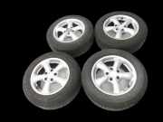 Mercedes CL203 C200K 04-08 4 x Kompletträder Aluminiumfelge Winterreifen 195/65R15 5X112