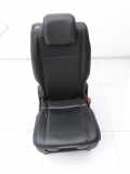 VW Touran II 5T 15-21 Sitz Links Hinten Leder mit integr. Kindersitz Titanschwarz/Anthrazit