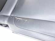 VW Touran II 5T 15-21 Sitz Links Hinten Leder mit integr. Kindersitz Titanschwarz/Anthrazit