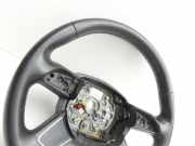 Audi A6 C7 4G 10-14 Lenkrad ohne Airbag Leder soul schwarz beheizbar