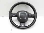 Audi Q7 4L 05-09 Lenkrad Airbaglenkrad Leder S-Line rote Naht