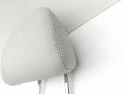 Mercedes C218 CLS 350 11-14 Coupe Kopfstütze Links Hinten Leder Grau 208A