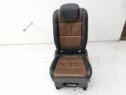 VW Sharan 7N II 10-15 Sitz Rechts Hinten Leder Braun