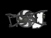 Renault Megane III 12-14 dCi 1,5 81KW Kühlerlüfter Elektrolüfter Lüftermotor mit Zarge