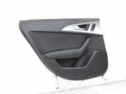 Audi A6 C7 4G 10-14 Lim Türverkleidung Links Hinten Soul Schwarz