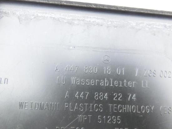 Mercedes W447 W640 Vito 14-19 Wischerabdeckung Windlauf Abdeckung f?r Wischermotor Bild Mercedes W447 W640 Vito 14-19 Wischerabdeckung Windlauf Abdeckung f?r Wischermotor