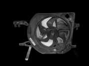 Opel Trafic Vivaro F7 06-14 2,0 66KW Lüfter Ventilator f. Kühler mit Widerstand