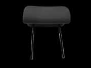 VW Tiguan I 5N 11-16 Kopfstütze Stoff Schwarz Weiße Naht Hinten Mitte