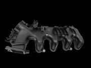 Peugeot 1007 KM 07-14 HDI 1,6 80KW DV6TED4 FAP Ansaugbrücke Ansaugkrümmer