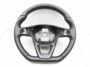 Seat Ibiza FR 6J 15-17 Lenkrad ohne Airbag rote Naht