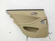 Mercedes C219 CLS 350 04-08 Türverkleidung Türpappe Leder Links Hinten