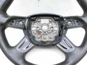 Audi A8 4H 09-13 Lenkrad ohne Airbag Soul Schwarz Leder beheizt