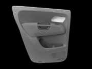 VW Amarok 2H 10-16 4 Türer Türverkleidung Türpappe Links Hinten