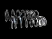 Peugeot 4007 GP 07-12 Beide Feder Federn Hinten