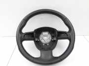 Audi A3 8P QU 10-12 Lenkrad ohne Airbag Leder Soul Schwarz