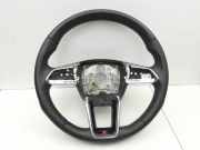 Audi A6 C8 4A 18-23 Lenkrad Lederlenkrad S-Line ohne Airbag