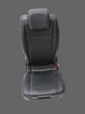 VW Touran II 5T 15-21 Sitz Links Hinten Leder mit integr. Kindersitz Titanschwarz/Anthrazit