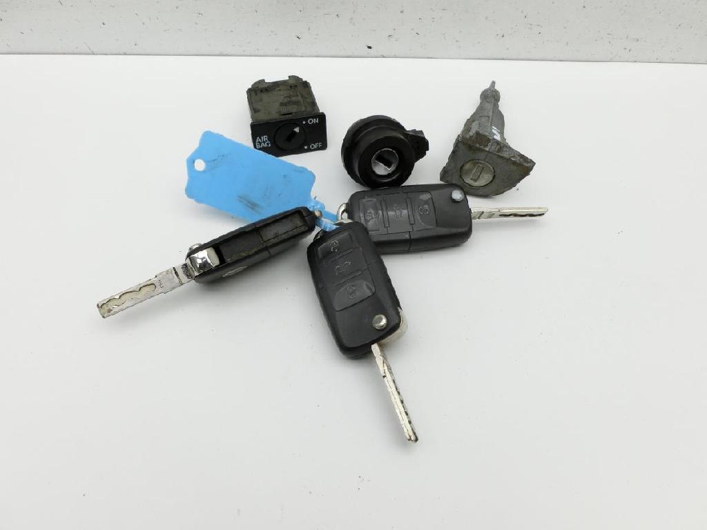 VW Scirocco III 13 08-14 Zündschloss 1x Schlüssel Türschliesszylinder