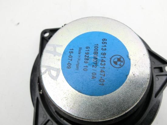 BMW E91 320D LCI 09-13 Kombi Lautsprecher Rechts Hinten Bild BMW E91 320D LCI 09-13 Kombi Lautsprecher Rechts Hinten
