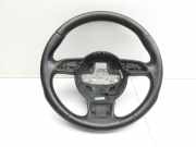 Audi A4 8K B8 11-15 Lenkrad ohne Airbag Soul Schwarz Leder