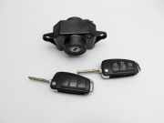 Audi Q7 4L 05-09 Zündschloss Schlüssel mit Türschliesszylinder für LV