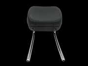 Mercedes S205 W205 14-18 Kombi Kopfstütze Leder Schwarz Weiße Naht Links Vorne