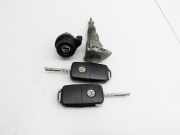 VW Sharan 7N II 10-15 Schliesszylinder Zündschloss Schlüssel Schliessanlage