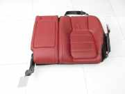 Porsche Cayenne 92A Turbo S Sitzbezug Rückenpolster Links für Rücksitzbank Hinten Rot
