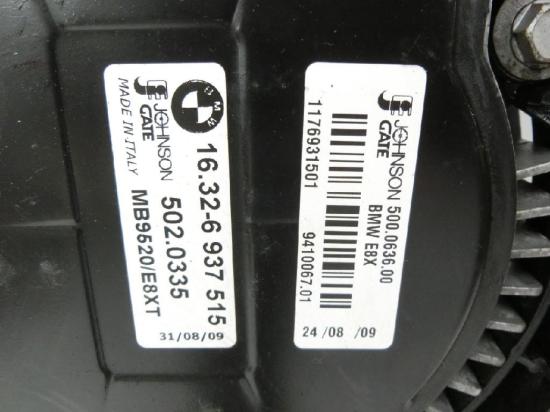 BMW E91 320D LCI 09-13 2,0d 130KW L?fter Ventilator f. K?hler Bild BMW E91 320D LCI 09-13 2,0d 130KW L?fter Ventilator f. K?hler