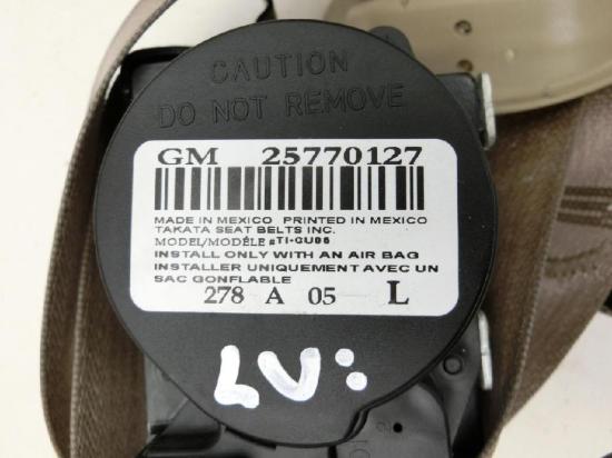 Cadillac STS 07-11 Gurt Sicherheitsgurt m. Gurtstraffer für Fahrer Links Vorne Bild Cadillac STS 07-11 Gurt Sicherheitsgurt m. Gurtstraffer für Fahrer Links Vorne