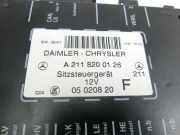 Mercedes C209 CLK 320 05-09 Steuergerät ECU Modul SG für Sitz Fahrer Links Vorne Memory