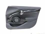 Mini Cooper S F55 LCI 18-21 Türverkleidung Türpappe Rechts Vorne Leder LEATHERETTE/E1 CARBON BLACK K9E1