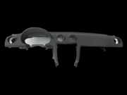 Audi A3 8P 09-12 Armaturenbrett Panel komplett Soul Schwarz