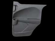 Ford Tourneo Courier 18-22 Kombi Türverkleidung Türpappe Hinten Rechts