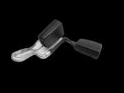 Audi A3 8P QU 10-12 5T Gurtschloss Links und Mitte Hinten