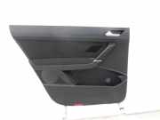 VW Touran II 5T 15-22Türverkleidung Türpappe Links Hinten Titanschwarz