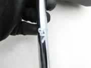 Kia Soul II PS 14-19 Leder Kopfstütze für Beifahrer Sitz Rechts oder Links Vorne weiße Zier Naht