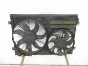 VW Touran 1T 03-06 TDI 2,0 103KW Lüfter Lüftermotor Lüfterzarge